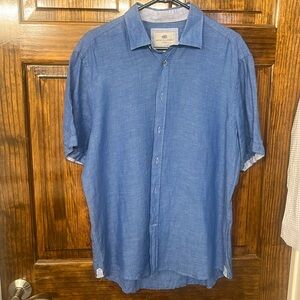 Report Collection linen shirt.